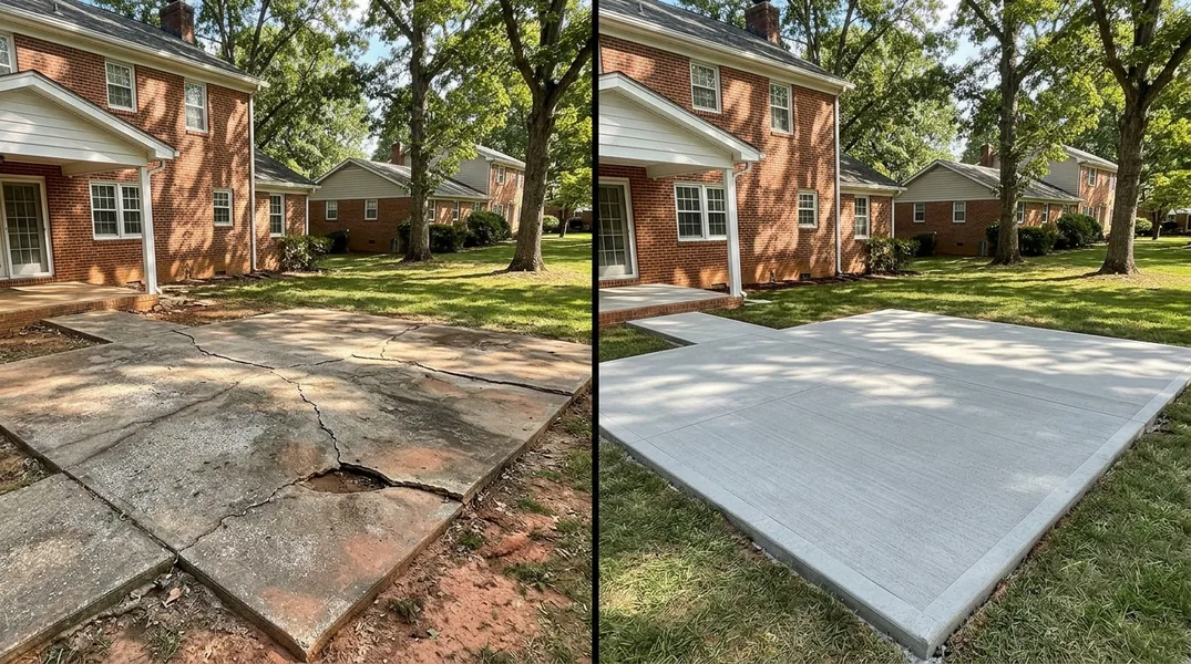Stamped Concrete Patio Ideas for Greensboro Backyards