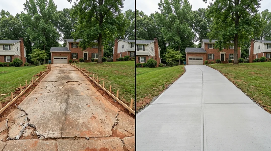 Best Time of Year to Pour Concrete in Greensboro, North Carolina