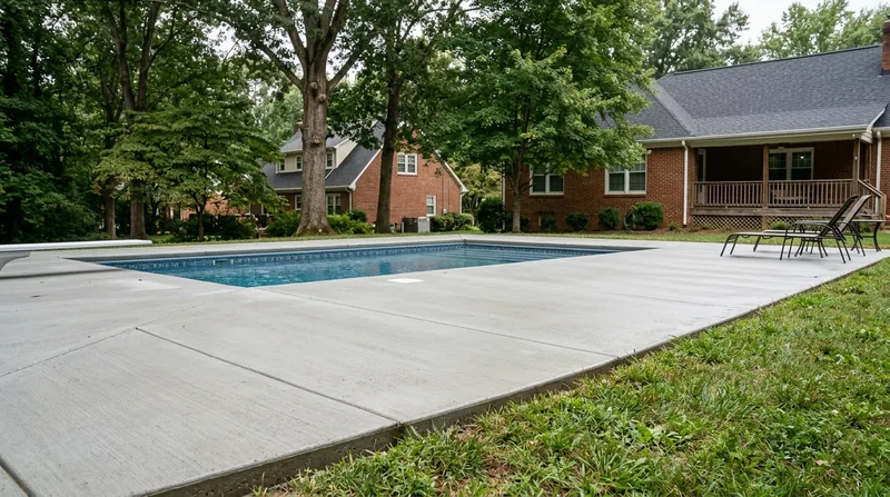 Concrete Pool Decks Greensboro